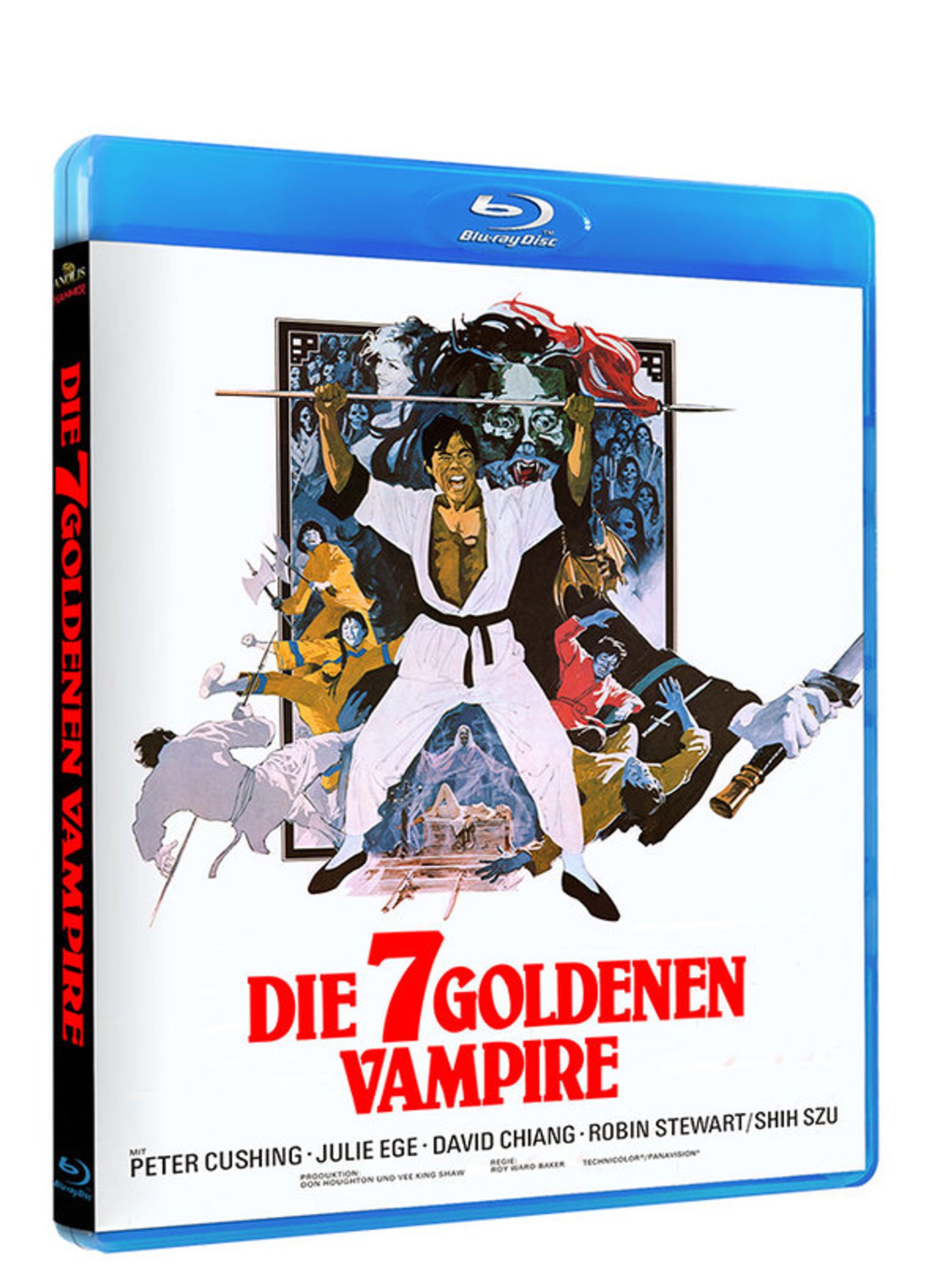 Die 7 Goldenen Vampire Blu-Ray