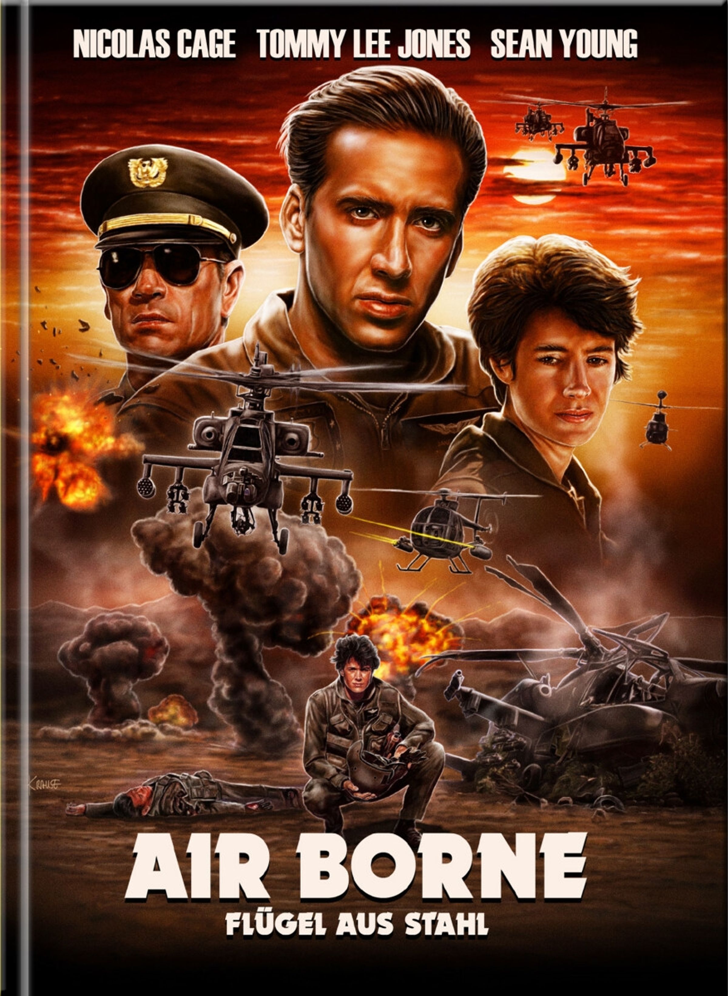 Air Borne Flügel aus Stahl Blu-Ray+DVD Mediabook Limited Edition