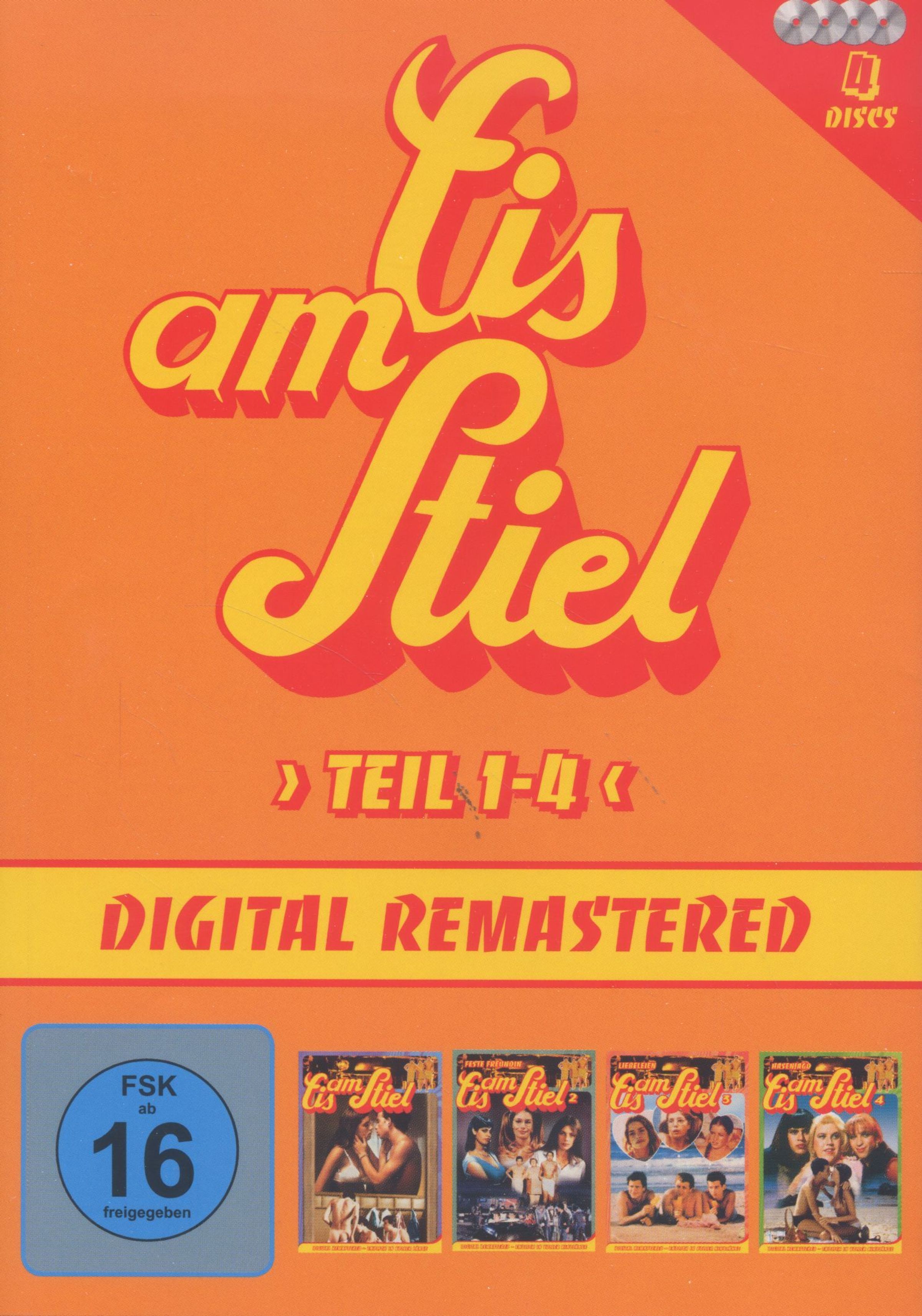 Eis am Stiel 1-4 Box auf 4 DVDs