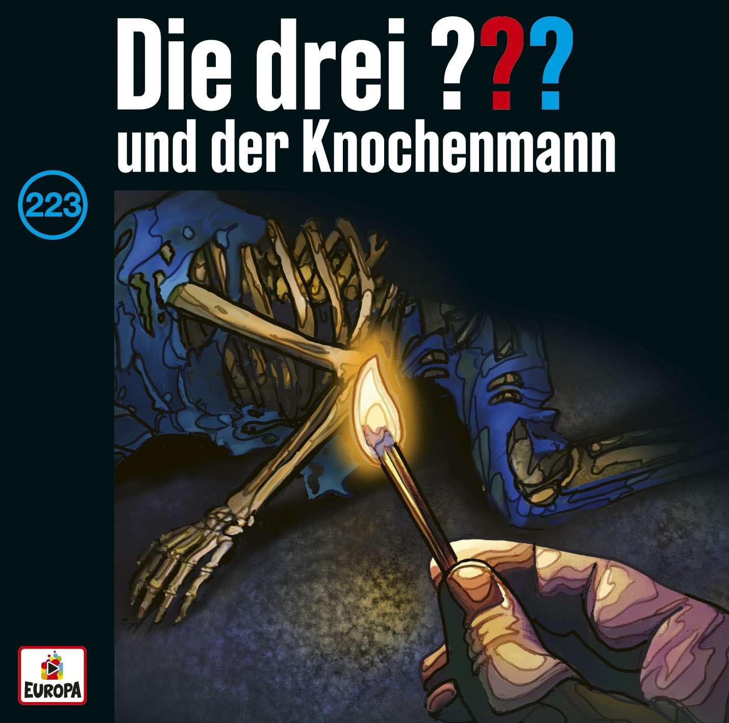 Die drei  Fragezeichen CD Folge 223 und der Knochenmann