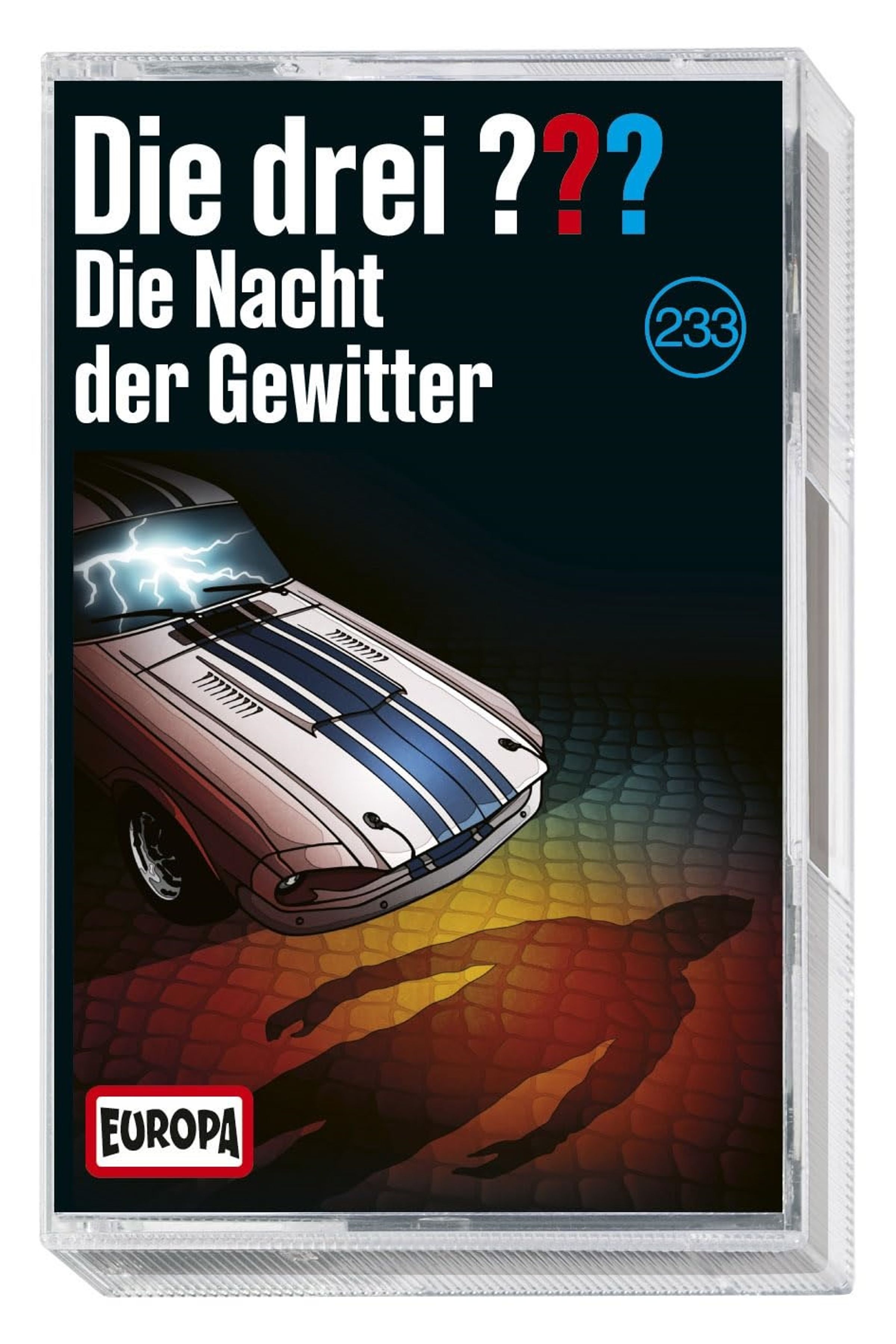 Die drei  Fragezeichen MC Folge 233 Die Nacht der Gewitter