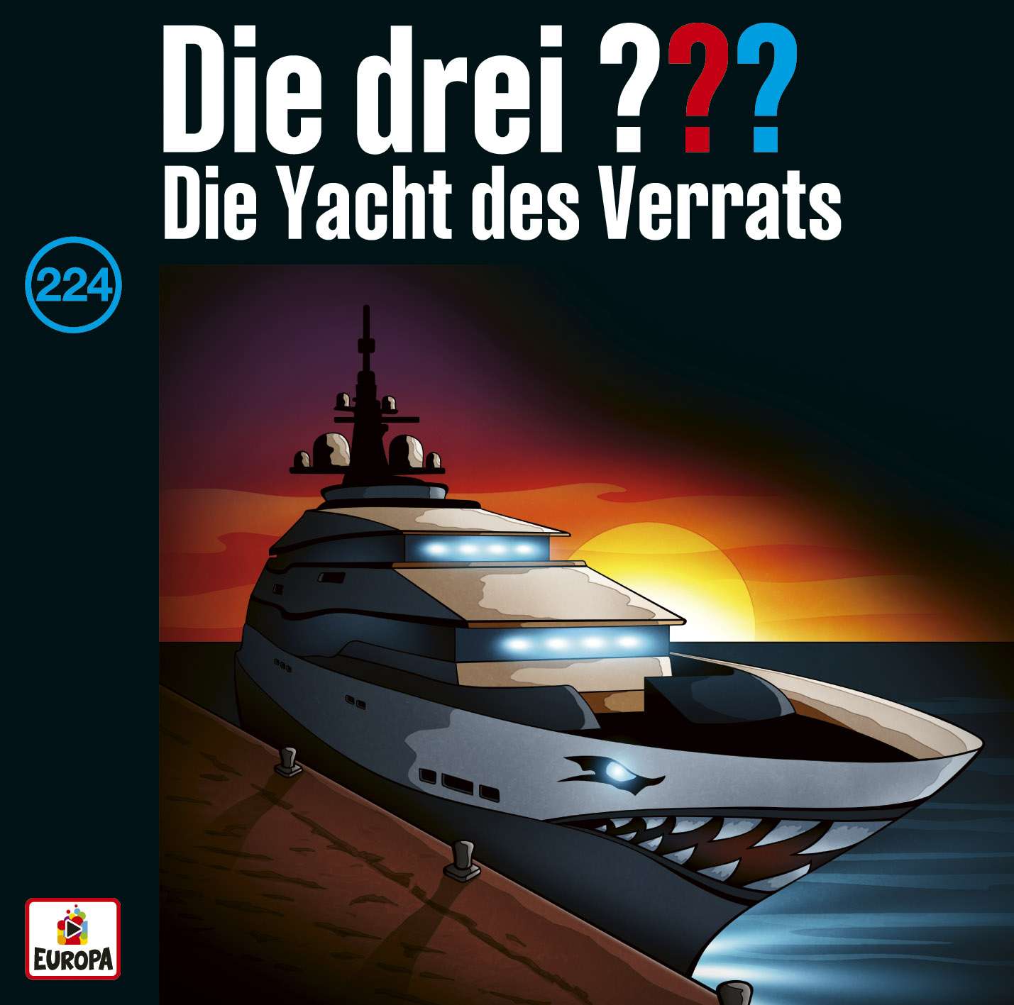 Die drei Fragezeichen CD Folge 224 Die Yacht des Verrats