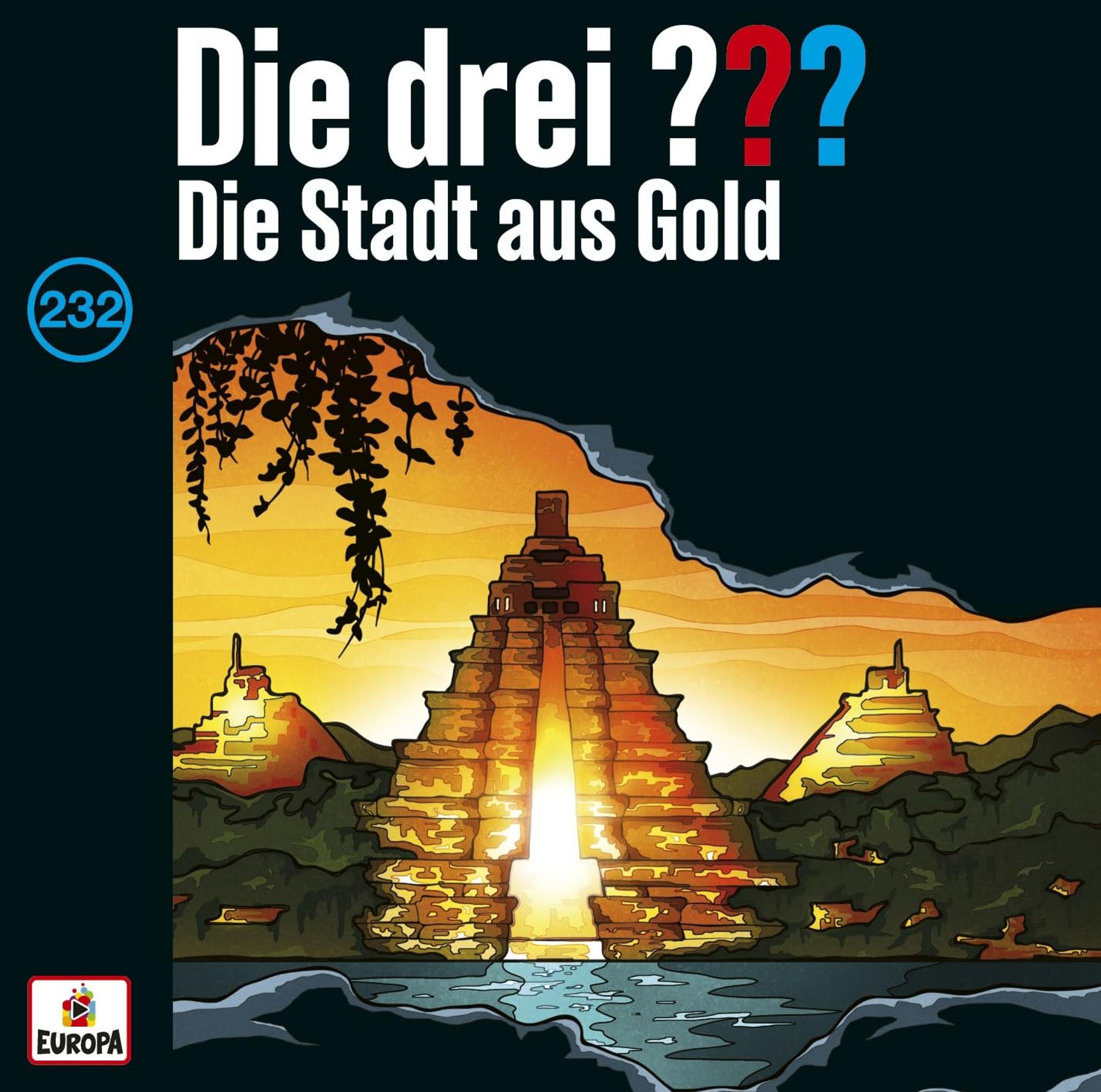 Die drei  Fragezeichen CD Folge 232 Die Stadt aus Gold