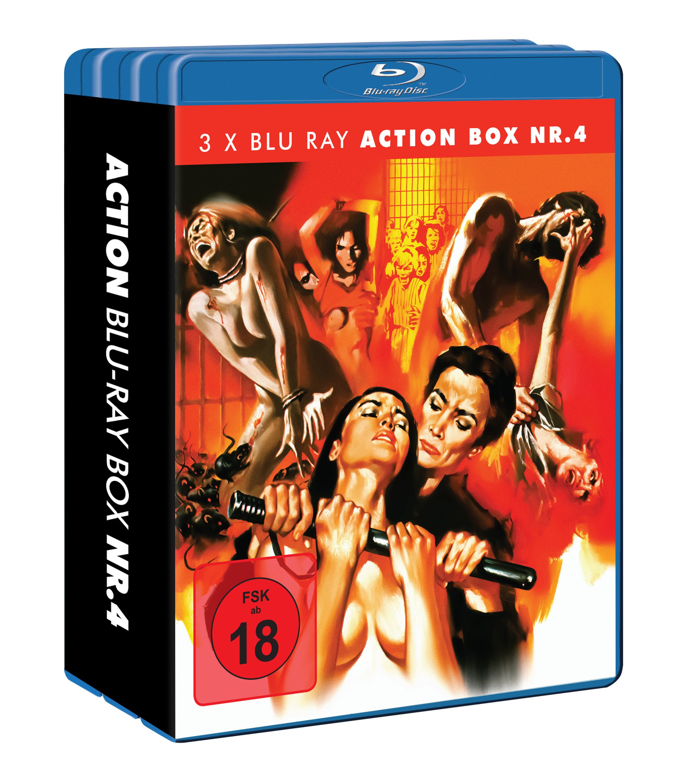 Action Blu-ray Box Nr. 4 (Blu-ray) 3 Filme Bruno Mattei