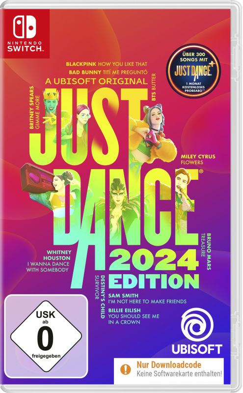 Nintendo Switch Just Dance 2024 Edition (Code in a Box)