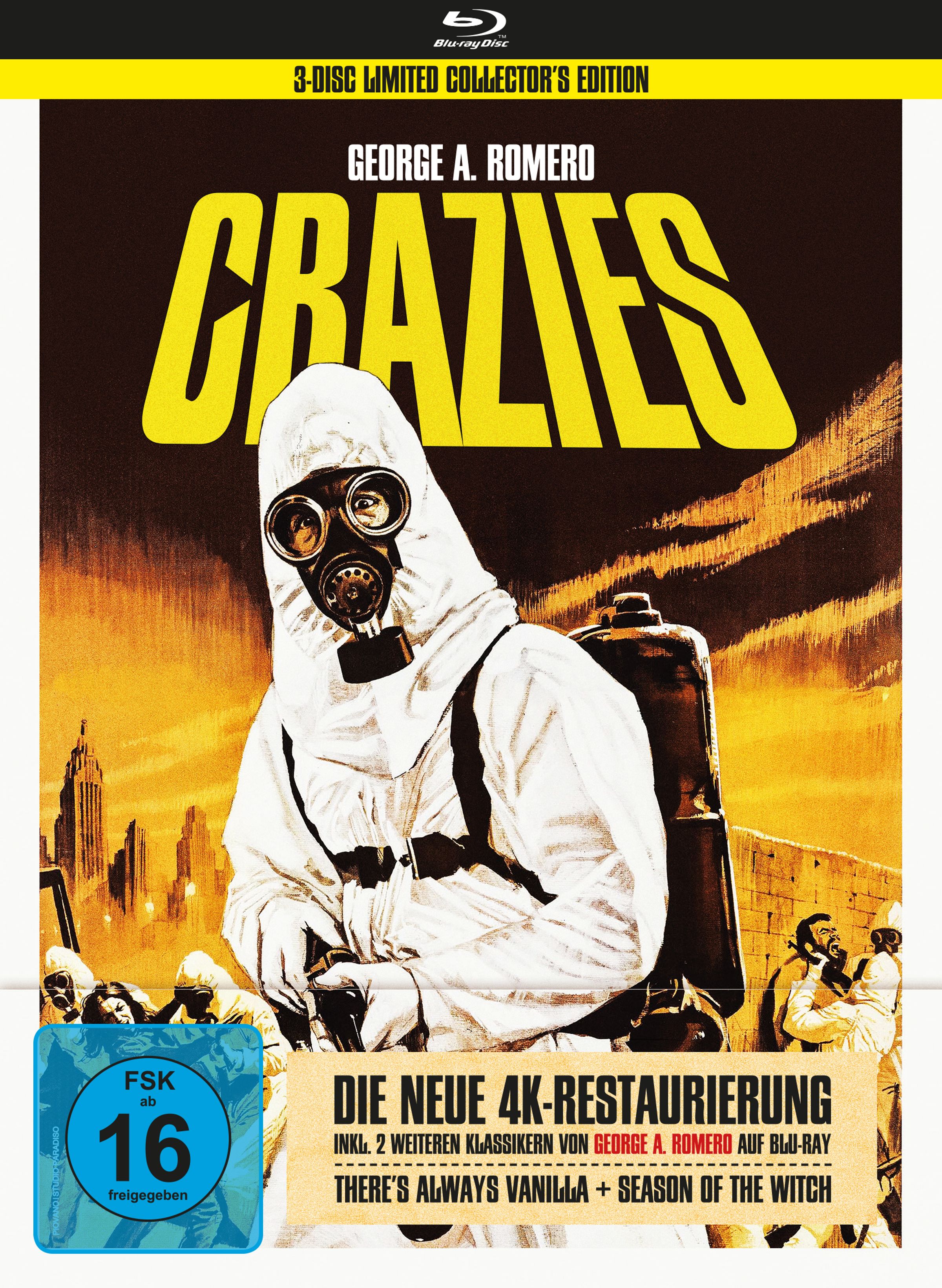 Crazies Blu-ray Mediabook 3 Disc Limited Collectors Edition