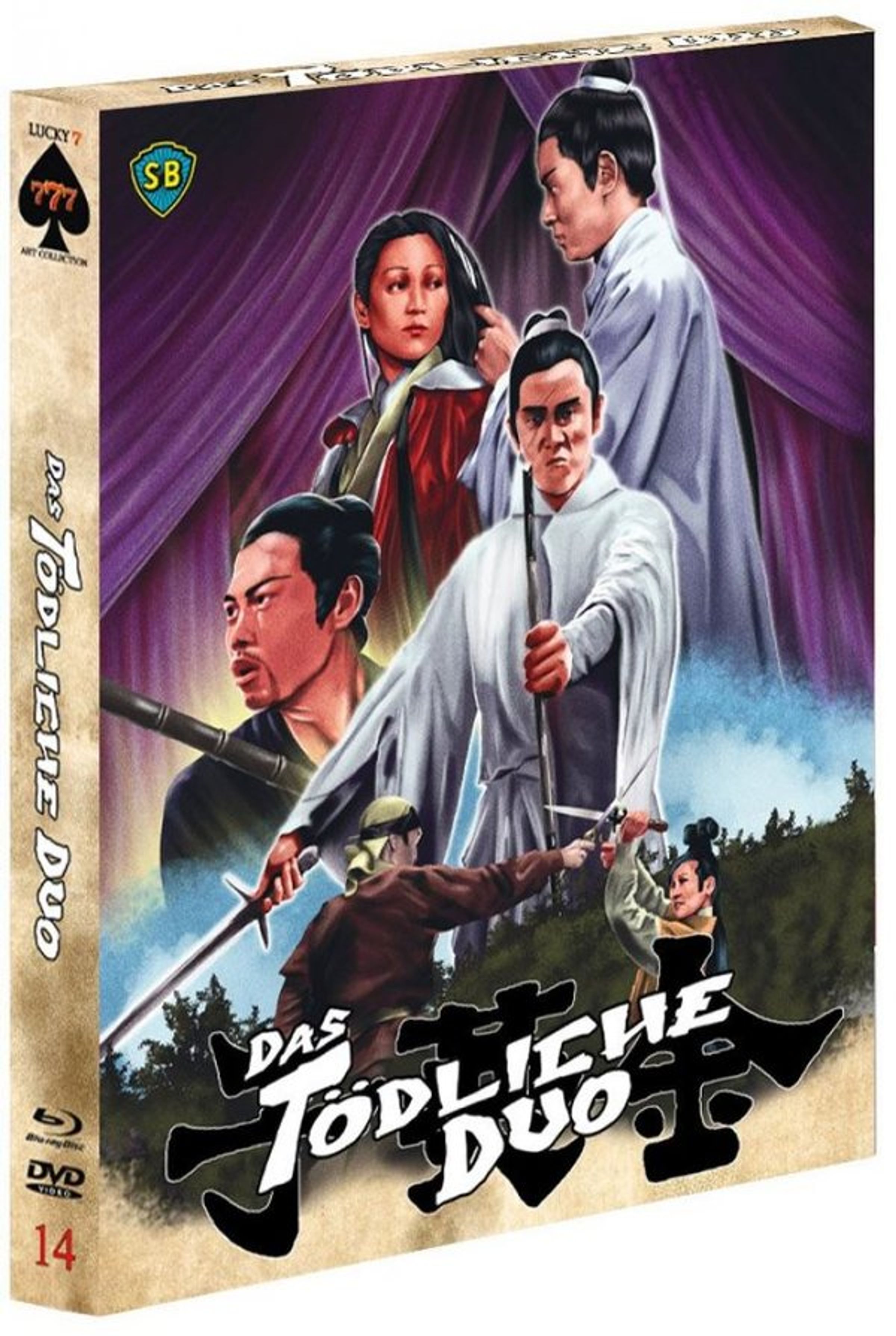 Das tödliche Duo Blu-Ray+DVD - Limited 777 Edition - Uncut